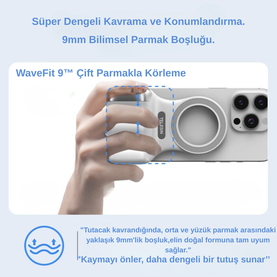 Earldom Manyetik Telefon Kamera Kiti